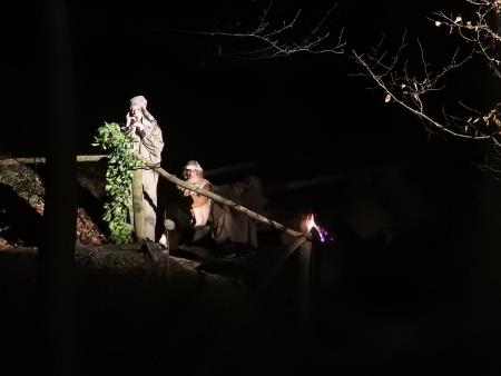 Utrinki iz 56. uprizoritve predstave Božična noč pri Ivanovem izviru na Razkrižju 5